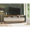 Manhattan Comfort Yonkers 70.86 TV Stand, Off White and Cinnamon 234BMC12 - alternate 1